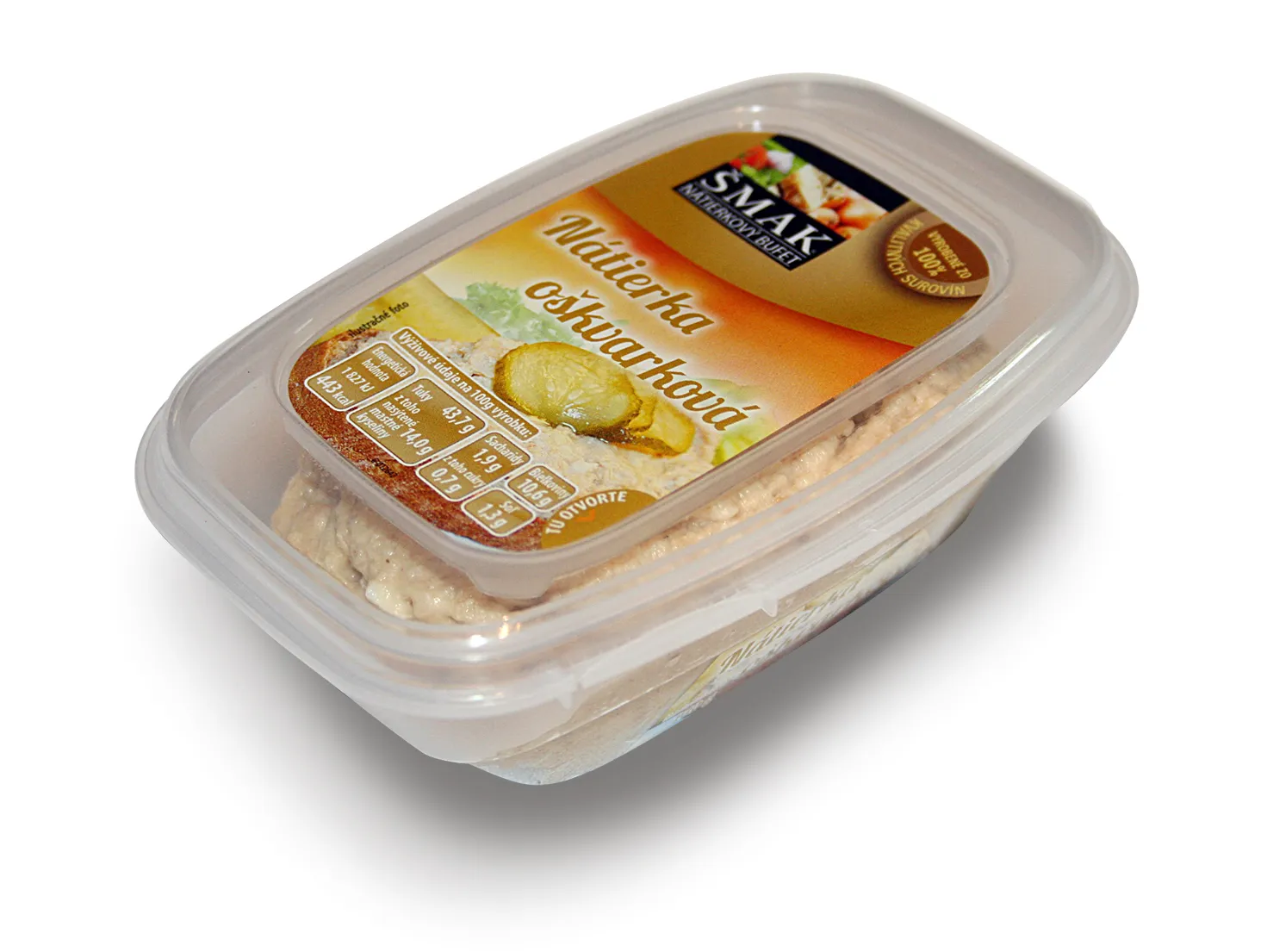 Nátierka oškvarková 130g