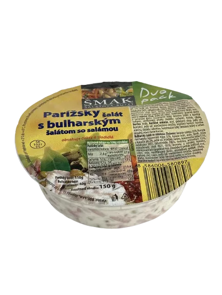 Parížsky šalát + bulharský šalát 150g