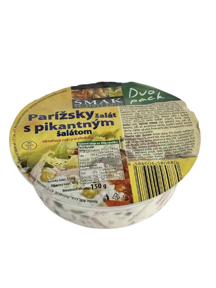 Parížsky šalát + pikantný šalát 150g