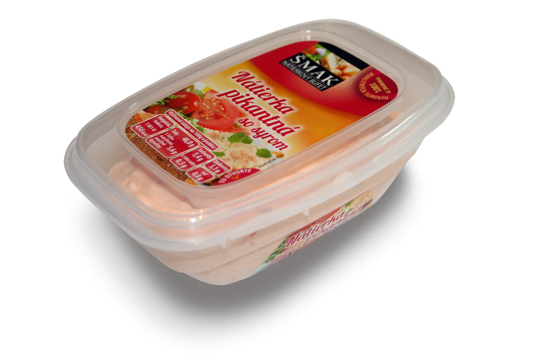 Nátierka pikantná so syrom 130g